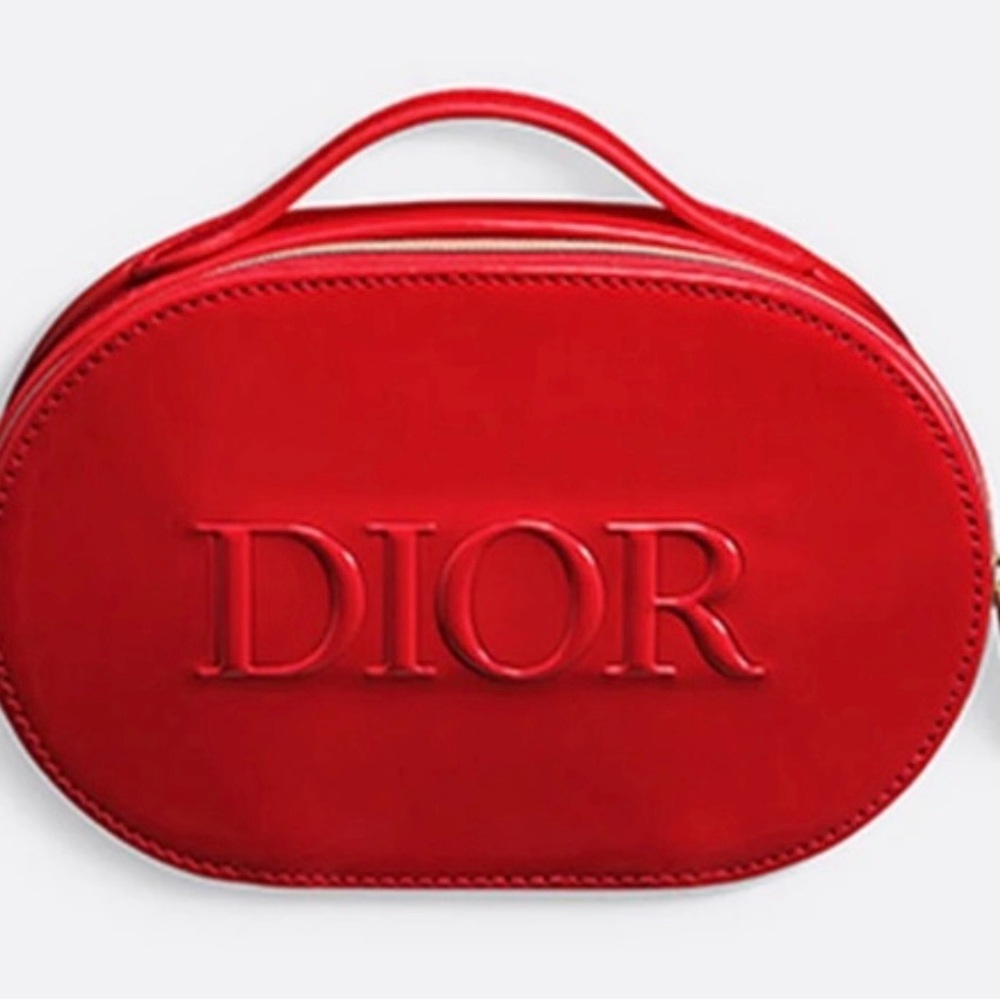 DIOR GWP Vibrant Red Cosmetic Case